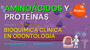 Bioquímica Clínica en la Odontología: AMINOÁCIDOS Y PROTEÍNAS