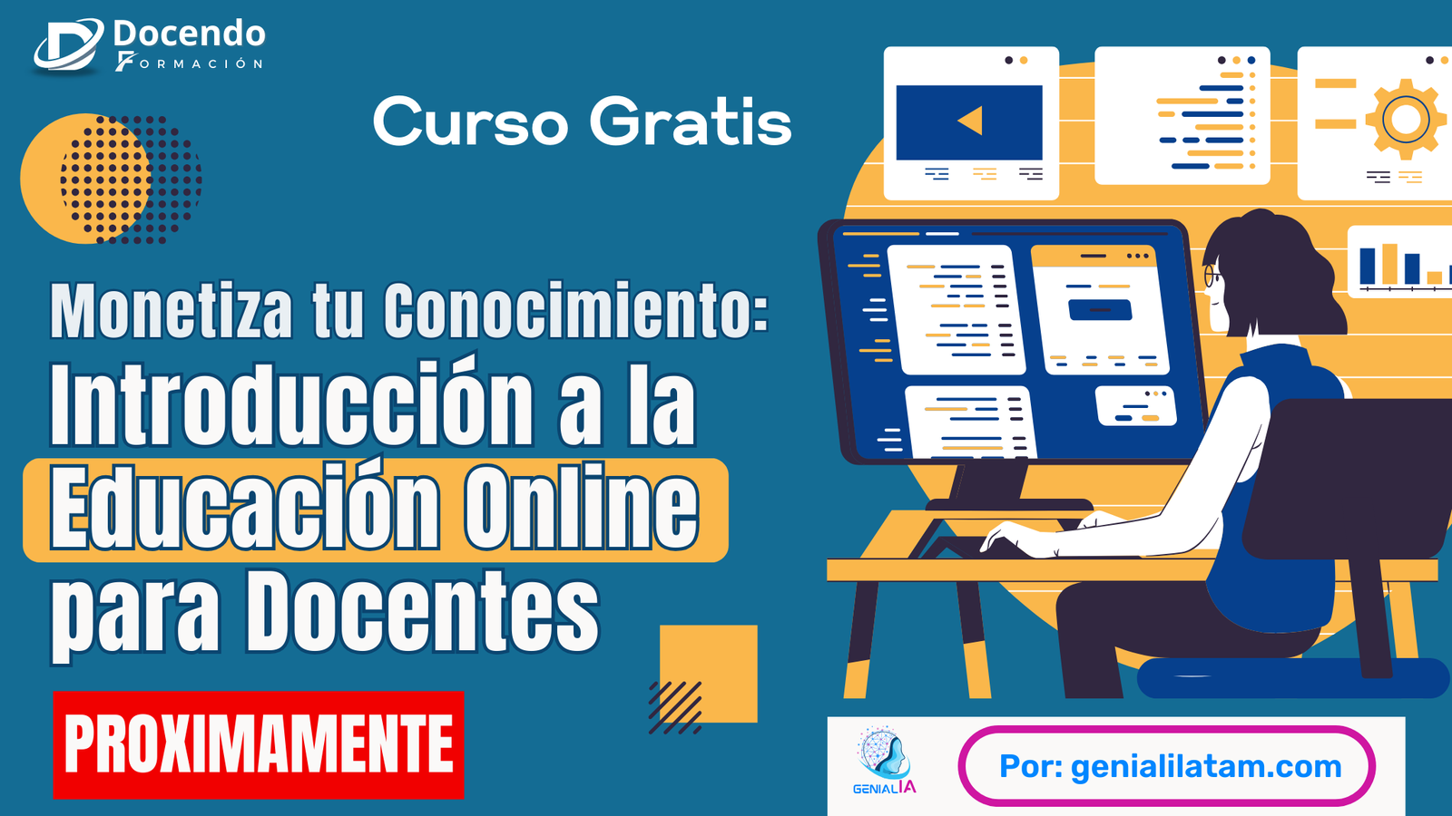 Monetiza tu Conocimiento: Introducción a la Educación Online para Docentes
